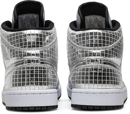 (W) Air Jordan 1 Mid SE "迪斯科球" CU9304-001 Details for (W) Air Jordan 1 Mid SE "迪斯科球" CU9304-001