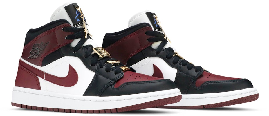 (Women) Air Jordan 1 Mid SE 'Gold Pendants' CZ4385-016 Cheap (Women) Air Jordan 1 Mid SE 'Gold Pendants' CZ4385-016