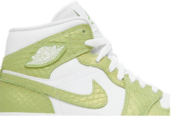 (Women) Air Jordan 1 Mid SE 'Green Python' DV2959-113 Order (Women) Air Jordan 1 Mid SE 'Green Python' DV2959-113