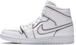 Lookbook (Wanita) Air Jordan 1 Mid SE 'Iridescent Trim' CK6587-100