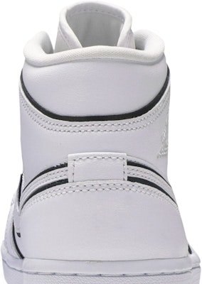 (Women) Air Jordan 1 Mid SE 'Iridescent Trim' CK6587-100 Sizing (Women) Air Jordan 1 Mid SE 'Iridescent Trim' CK6587-100