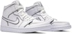 (Wanita) Air Jordan 1 Mid SE 'Iridescent Trim' CK6587-100