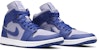 (W) Air Jordan 1 Mid SE 'Iron Purple' Lelaki & Wanita DH7821-500