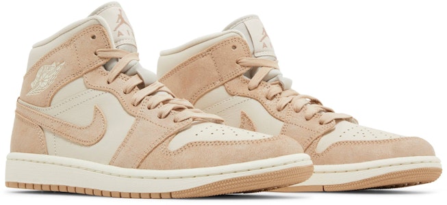 (W) Air Jordan 1 Mid SE 'Coklat Muda Legenda' FJ3448-200 Cheap (W) Air Jordan 1 Mid SE 'Coklat Muda Legenda' FJ3448-200