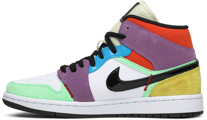 (Women) Air Jordan 1 Mid SE 'Lightbulb' CW1140-100 Lookbook (Women) Air Jordan 1 Mid SE 'Lightbulb' CW1140-100