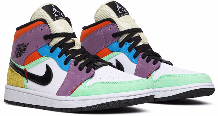 (Women) Air Jordan 1 Mid SE 'Lightbulb' CW1140-100 Cheap (Women) Air Jordan 1 Mid SE 'Lightbulb' CW1140-100