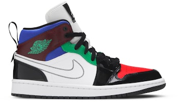 (Women) Air Jordan 1 Mid SE 'Multi-Color' DB5454-001 (Women) Air Jordan 1 Mid SE 'Multi-Color' DB5454-001