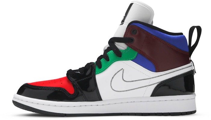 (W) Air Jordan 1 Mid SE 'Pelbagai Warna' DB5454-001 Lookbook (W) Air Jordan 1 Mid SE 'Pelbagai Warna' DB5454-001
