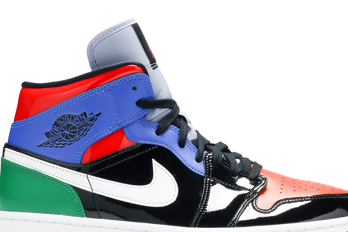 (Women) Air Jordan 1 Mid SE 'Multi Patent'