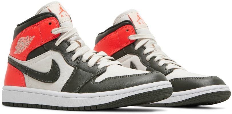 (Women) Air Jordan 1 Mid SE 'Newsprint' DQ6078-100 Cheap (Women) Air Jordan 1 Mid SE 'Newsprint' DQ6078-100