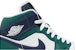 (W) Air Jordan 1 Mid SE 'Noble Green' Lelaki & Wanita Kasut Sukan DZ5326-300