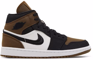(Women) Air Jordan 1 Mid SE 'Olive Toe' DV0427-301 (Women) Air Jordan 1 Mid SE 'Olive Toe' DV0427-301