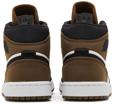 (Women) Air Jordan 1 Mid SE 'Olive Toe' DV0427-301 Details for (Women) Air Jordan 1 Mid SE 'Olive Toe' DV0427-301