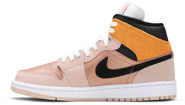(Women) Air Jordan 1 Mid SE 'Particle Beige' DD2224-200 Lookbook (Women) Air Jordan 1 Mid SE 'Particle Beige' DD2224-200