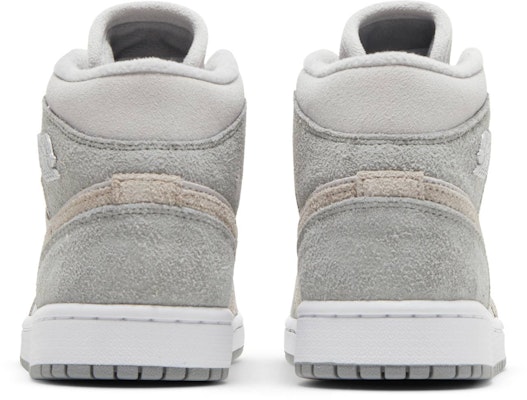 (Women) Air Jordan 1 Mid SE 'Particle Grey' DO7139-002 Details for (Women) Air Jordan 1 Mid SE 'Particle Grey' DO7139-002