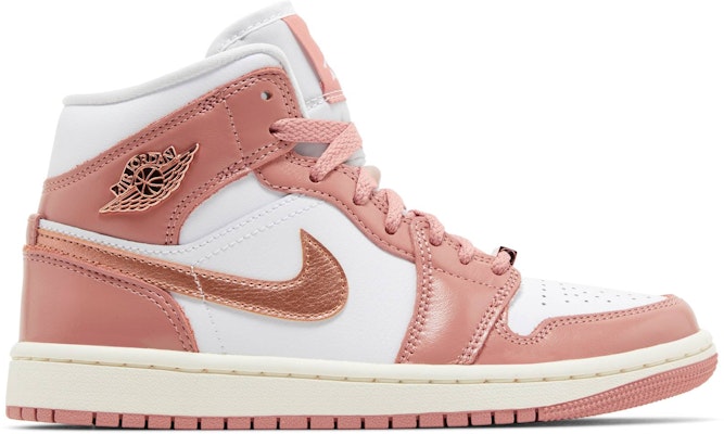 (Women) Air Jordan 1 Mid SE 'Red Stardust' FB9892-670 Buy (Women) Air Jordan 1 Mid SE 'Red Stardust' FB9892-670