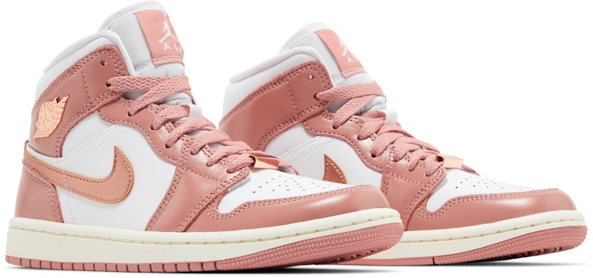 (Women) Air Jordan 1 Mid SE 'Red Stardust' FB9892-670 Cheap (Women) Air Jordan 1 Mid SE 'Red Stardust' FB9892-670