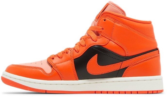 (Women) Air Jordan 1 Mid SE 'Rush Orange' DM3381-600 Lookbook (Women) Air Jordan 1 Mid SE 'Rush Orange' DM3381-600
