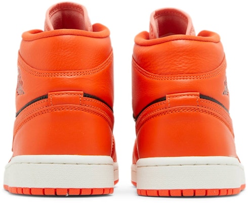 (Women) Air Jordan 1 Mid SE 'Rush Orange' DM3381-600 Details for (Women) Air Jordan 1 Mid SE 'Rush Orange' DM3381-600