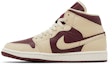 Lookbook (W) Air Jordan 1 Mid SE 'Split - Beach Cherrywood' Pantai Ceriwood. DR0501-200
