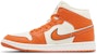 (W) Air Jordan 1 Mid SE 'Sport Spice' Lelaki & Wanita DV1302-100
