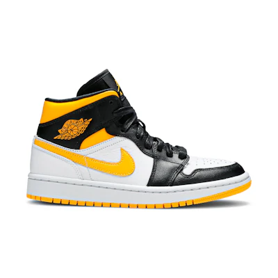 (W) Jordan 1 Mid SE 'White Laser Orange'