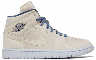 (Women) Air Jordan 1 Mid SE 'White Midnight Navy' DM9126-104 (Women) Air Jordan 1 Mid SE 'White Midnight Navy' DM9126-104