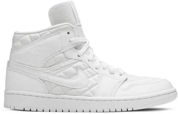 (W) Air Jordan 1 Mid SE 'Putih Quilted' DB6078-100 Buy (W) Air Jordan 1 Mid SE 'Putih Quilted' DB6078-100