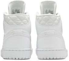 (W) Air Jordan 1 Mid SE 'Putih Quilted' DB6078-100 Details for (W) Air Jordan 1 Mid SE 'Putih Quilted' DB6078-100