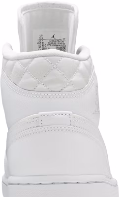 (W) Air Jordan 1 Mid SE 'Putih Quilted' DB6078-100 Sizing (W) Air Jordan 1 Mid SE 'Putih Quilted' DB6078-100