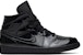 (Wanita) Air Jordan 1 Mid SE Hitam Tiga Lapis Patent BQ6472-002