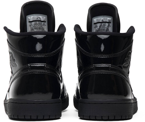 (女款)Air Jordan 1 中筒 SE 全黑亮皮 BQ6472-002 Details for (女款)Air Jordan 1 中筒 SE 全黑亮皮 BQ6472-002
