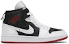 Buy (W) Air Jordan 1 Mid SE Utility 'Putih Hitam Gym Merah' DD9338-016