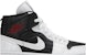 (W) Air Jordan 1 Mid SE Utility 'Putih Hitam Gym Merah' DD9338-016