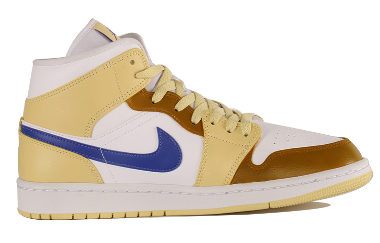 Order (W) Air Jordan 1 Mid Kuning Putih 'Proyek Bulan Teknologi Luar Angkasa' BQ6472-701-485097