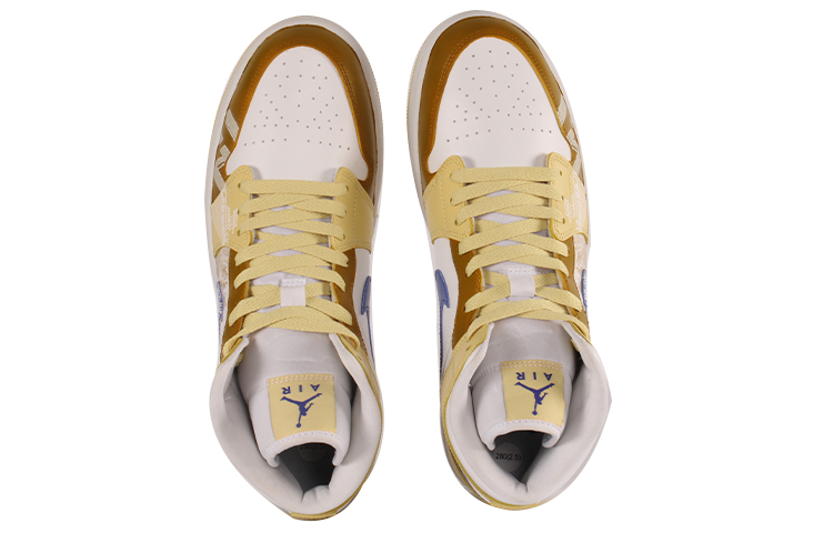 Shop (W) Air Jordan 1 Mid Kuning Putih 'Proyek Bulan Teknologi Luar Angkasa' BQ6472-701-485097