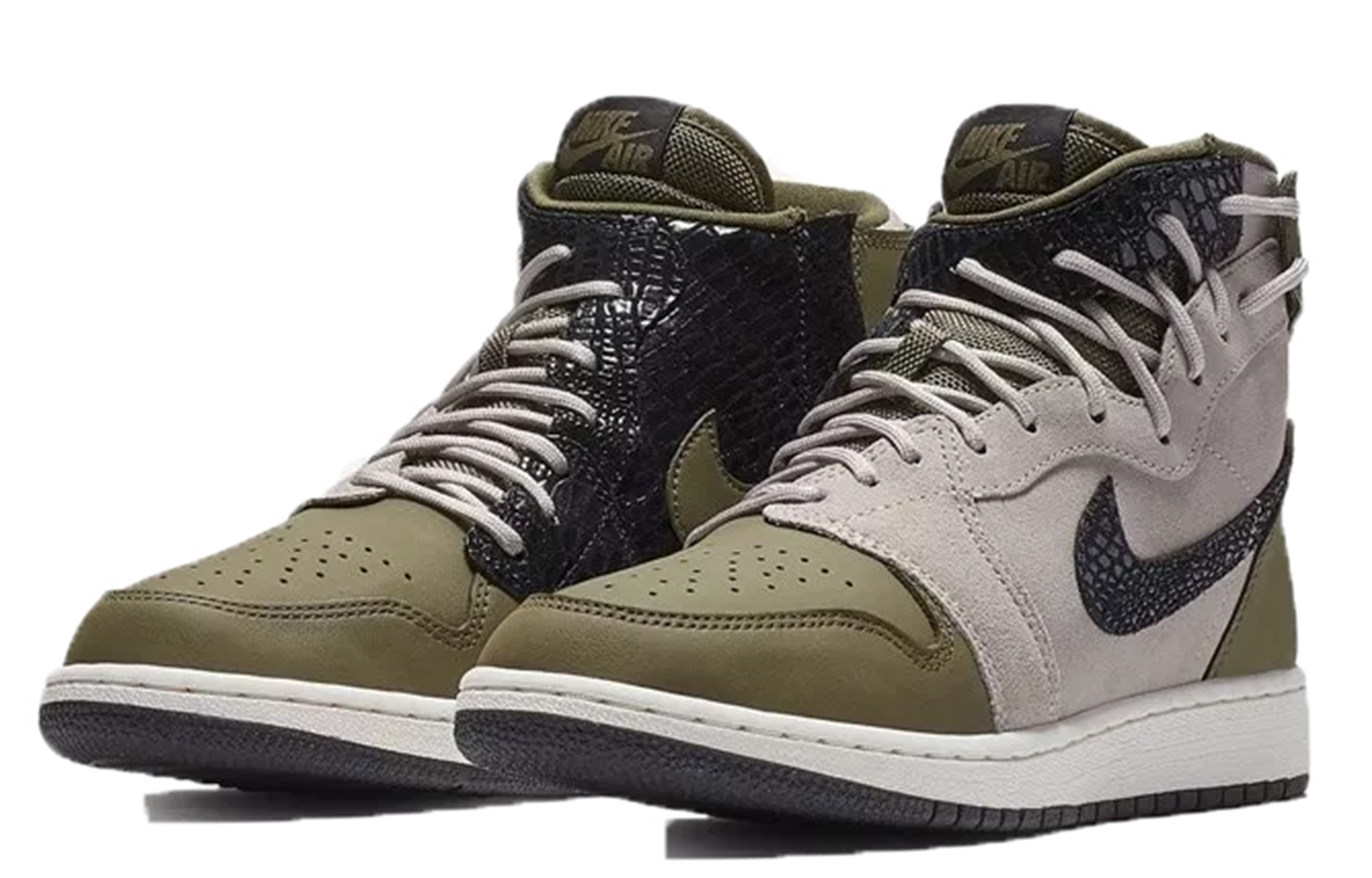 (W) Jordan 1 Rebel XX 'Olive Canvas Moon Particle' 圖 3