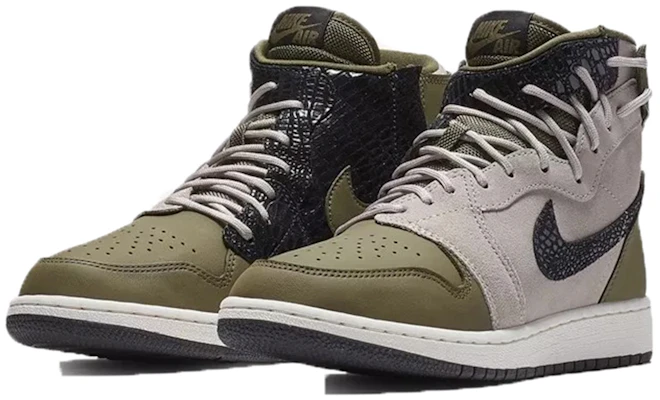 (女性款)Air Jordan 1 Rebel XX '橄欖帆布月亮顆粒' AR5599-300 Lookbook (女性款)Air Jordan 1 Rebel XX '橄欖帆布月亮顆粒' AR5599-300