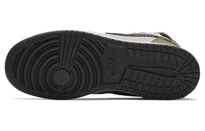 (W) Jordan 1 Rebel XX 'Olive Canvas Moon Particle' 圖 5