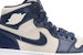 (Wanita) Air Jordan 1 Retro High 'Navy Cream' AQ9131-401