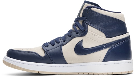 (W) Air Jordan 1 复刻高帮 '海军蓝奶油' AQ9131-401 Lookbook (W) Air Jordan 1 复刻高帮 '海军蓝奶油' AQ9131-401