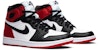 (Wanita) Air Jordan 1 Retro High 'Satin Black Toe' CD0461-016