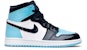 (Wanita) Air Jordan 1 Retro High OG 'Blue Chill' CD0461-401