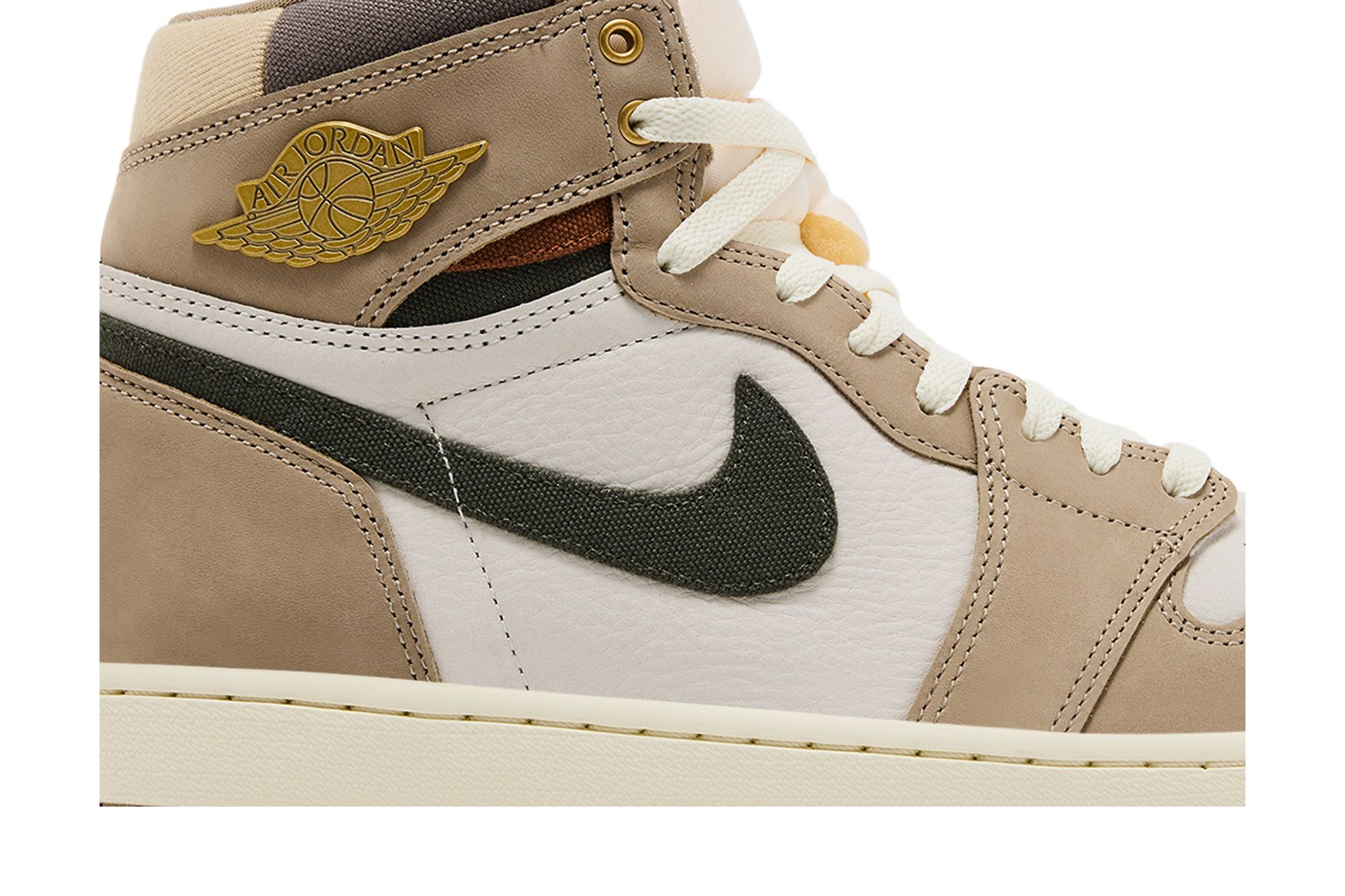 Order (W) Air Jordan 1 Retro High OG ''Khaki'' Chaussures FD2596-201