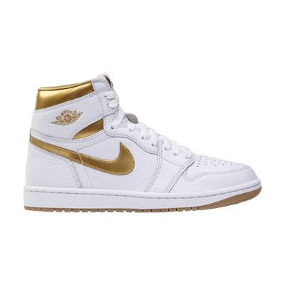 (W) Jordan 1 High Metallic Gold ('s)
