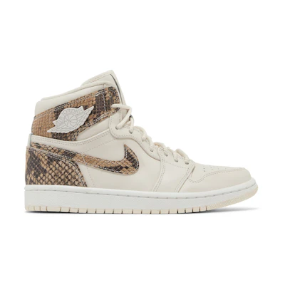 (W) Jordan 1 High PRM 'White Snake'