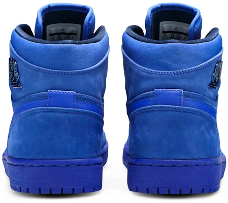 (Women) Air Jordan 1 Retro High PRM 'Blue Suede' AH7389-400 Details for (Women) Air Jordan 1 Retro High PRM 'Blue Suede' AH7389-400