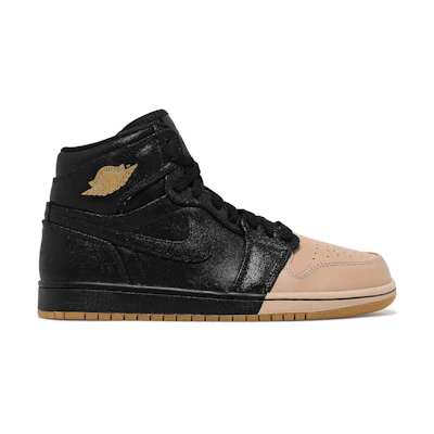 (W) Jordan 1 Retro High PRM 'Dipped Toe Black'