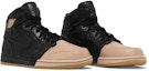Cheap (Wanita) Air Jordan 1 Retro High PRM 'Dipped Toe Black' AH7389-007