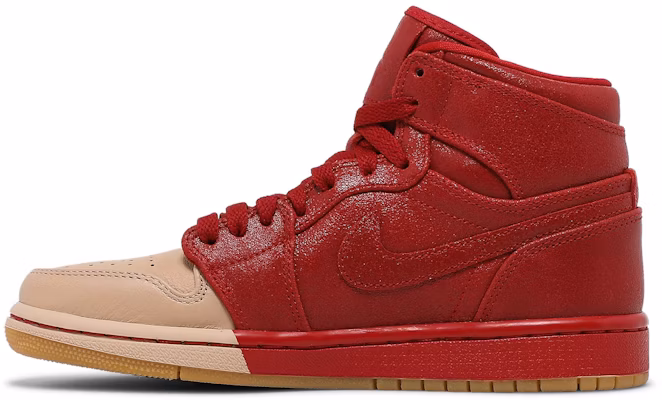 (Women) Air Jordan 1 Retro High PRM 'Dipped Toe Red' AH7389-607 Lookbook (Women) Air Jordan 1 Retro High PRM 'Dipped Toe Red' AH7389-607